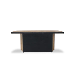 Brinton Console Table in Rustic Oak Veneer