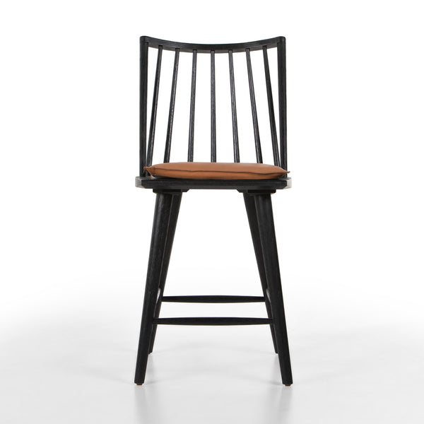 Lewis Windsor Stool W Cushion In Bl In Counter
