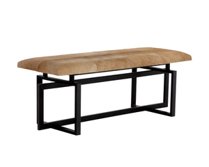 PILAR BENCH - BROWN
