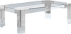 Alberto Coffee Table In Chrome
