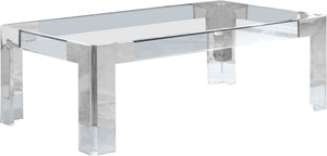 Alberto Coffee Table In Chrome