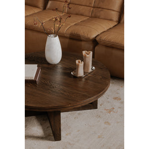 Joel Coffee Table in Dark Brown Oak