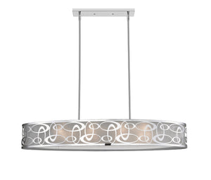 Opal 8 Light Pendant in Chrome  Finish