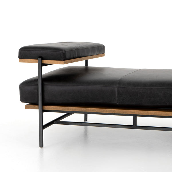Kennon Chaise in Sonoma Black