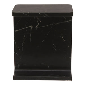 Moe's Tullia Accent Table in Black Marble