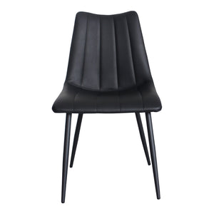 Moe's Alibi Dining Chair Matte Black Set of Two