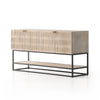 Kelby Small Media Console In Light Wash