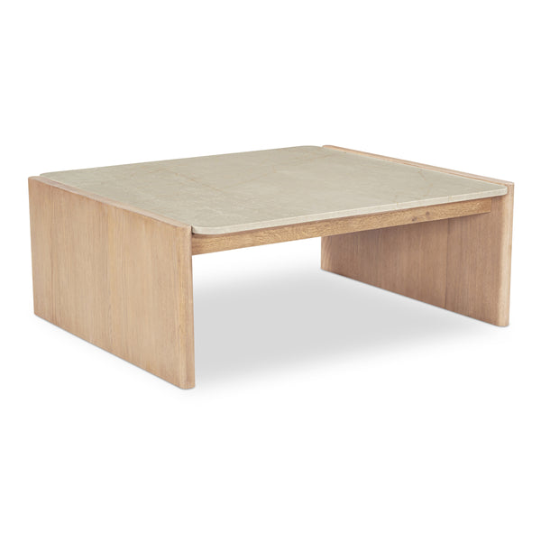 Moe's Lane Coffee Table with Botticino Marble Top