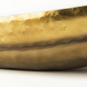 Karmen (Set of 2) Gold Hammered Oversized Bowls