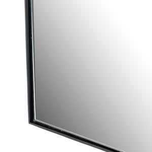 Georgina Wide Mirror In Iron Matte Black