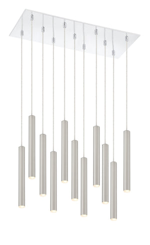 Forest 11 Light Island/Billiard in Chrome Finish