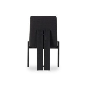 Roxy Dining Chair In Gibson Black
