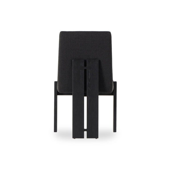 Roxy Dining Chair In Gibson Black