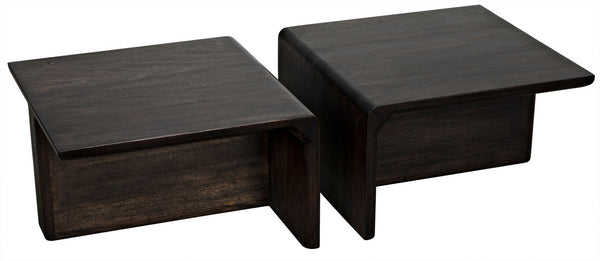 Hagen Coffee Table, Ebony Walnut