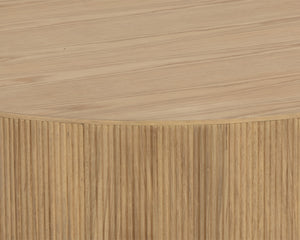 KALLA COFFEE TABLE - RUSTIC OAK