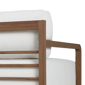 Stroud Outdoor Swivel Chair - Alessi Linen
