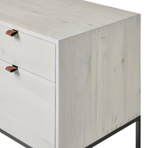 Trey Modular Wide Filing Cabinet in Dove'