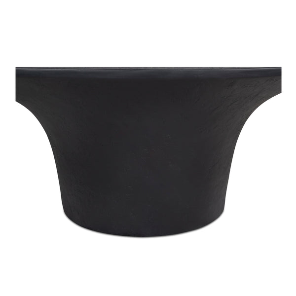 Yumi Outdoor Coffee Table in Black