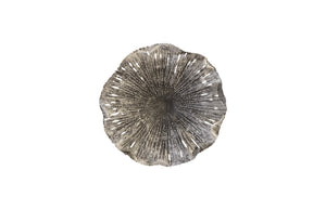 Lotus Wall Art, Silver/Black, Small