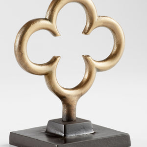 Folium Sculpture|Gold- Sm