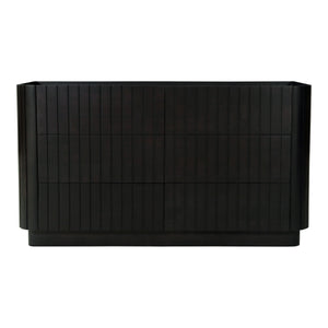 Moe's Povera 6-Drawer Dresser Black