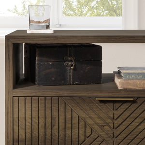 Santa Clara Solid Wood 2Dwr Nightstand