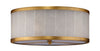 Upsala Alabaster Flush Mount Ceiling Light, Large