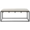 Paradox Iron & Fabric Bench