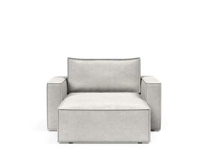 NEWILLA LOUNGER CHAIR W/STANDARD ARM RESTS, 39"X61"