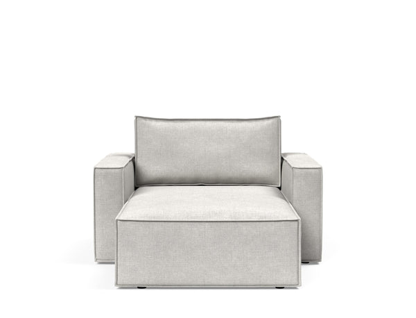 NEWILLA LOUNGER CHAIR W/STANDARD ARM RESTS, 39"X61"