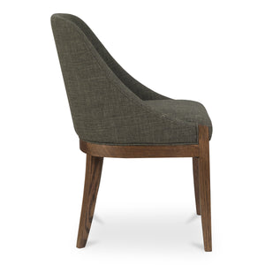 Edward Dining Chair in Heather Green