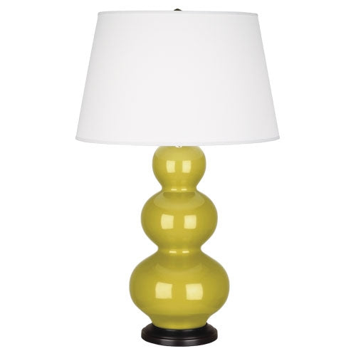 Citron Triple Gourd Table Lamp
