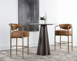 HELOISE BARSTOOL - MILLIKEN COGNAC