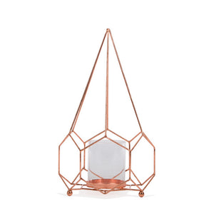 Edwardia 17"H Vase/ Lantern
