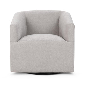 Vernon Swivel Chair in Elite-Gray with 360-Degree Swivel