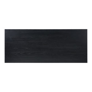 Moe's Profecto Desk Black with Soft-Close Drawers