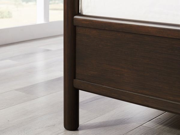 Weston King Bed, Black Walnut