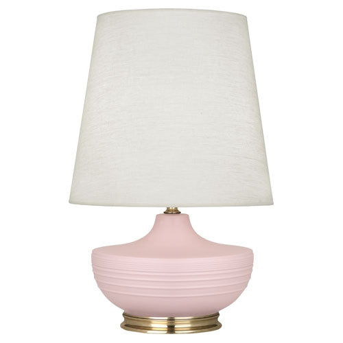Matte Woodrose Michael Berman Nolan Table Lamp