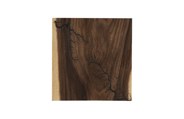 Lightning Wall Tile, Chamcha Wood