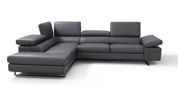 I867 Left Hand Facing Chaise in Grey