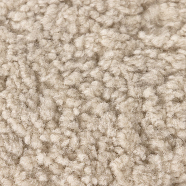 Saldino Stool - Beige Shearling