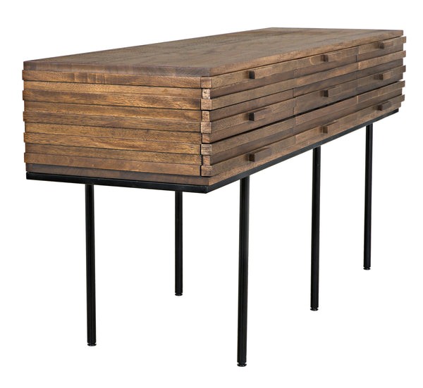 Zodiac Dark Walnut Sideboard