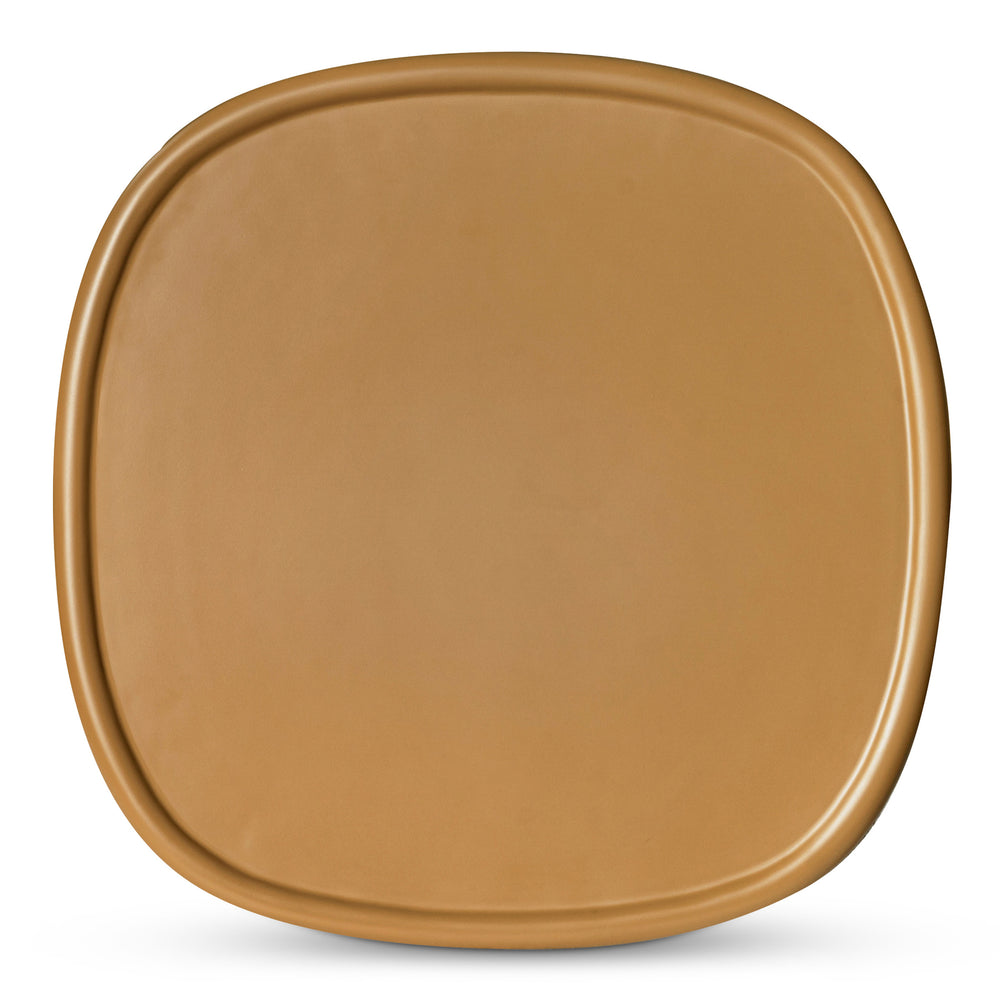 Moe's Manon Outdoor Side Table in Deep Yellow