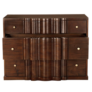 Kiss Dresser, Hand Rubbed Brown