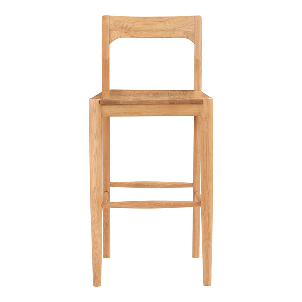 Owing Barstool in Natural Oak