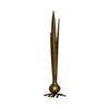 HANDCRAFTED GARLIC BUD VASE IN BRASS