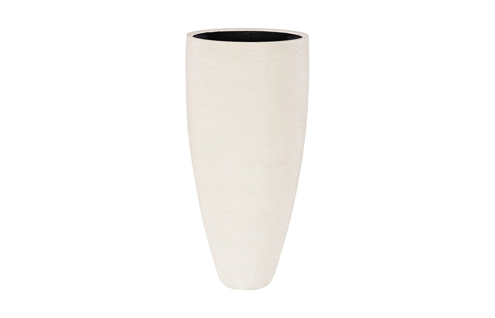 Flora Grande Planter, Cream, Smallallall