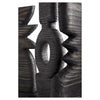 Dark Oval Sculpture | Black