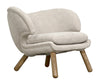 Valerie Chair with Wheat Fabric