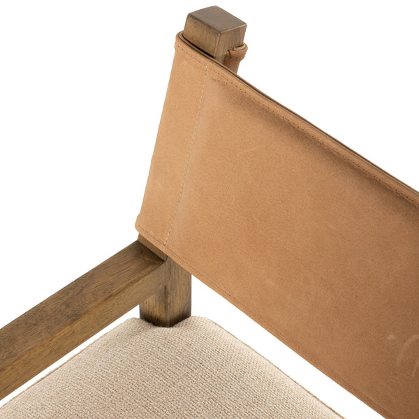 Ferris Dining Armchair In Winchester Beige